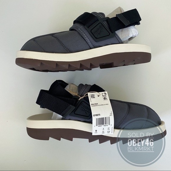 Reebok Classics Beatnik Sandals Quilted Canvas
